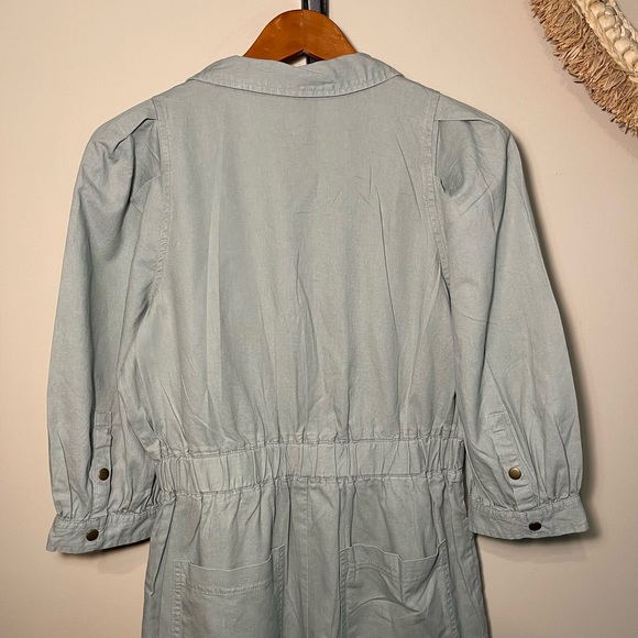 Universal Thread™ - Puff ¾ sleeve Collared Boiler Suit NWT size 8 (Medium) Mint - Picture 4 of 16